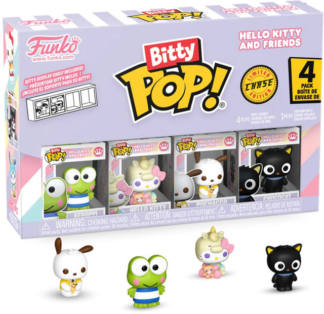 Funko bitty pop! - hello kitty i przyjaciele - keroppi hello kitty pochacco losowy pościg