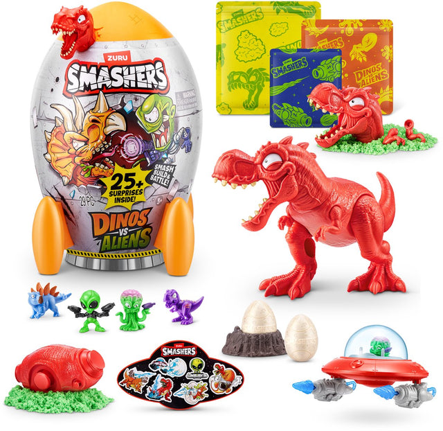 Smashers dino vs kosmici średni (t-rex) autorstwa zuru