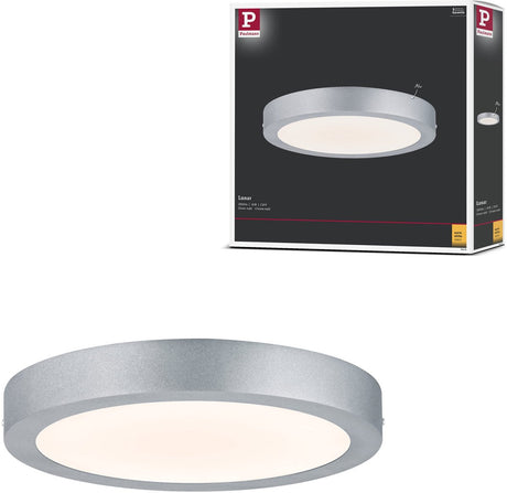Panel LED Paulmann księżycowy okrągły 300 mm 16w 1450lm 3000k chrom matowy