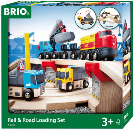 Zestaw do transportu kolejowego i drogowego Brio - 33210