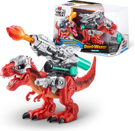 Zuru - żywy robot - wojny dinozaurów mega - robot-zabawka - rex