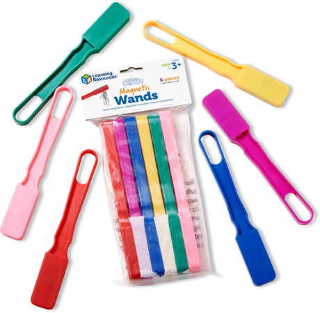 Materiały edukacyjne Magnesy, zestaw 6 szt. - 3+