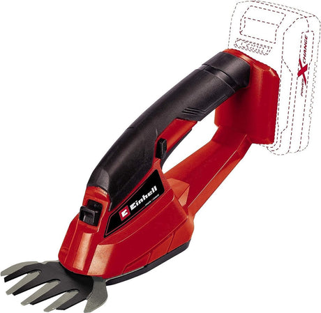 Akumulatorowe nożyce do trawy Einhell ge-cg 18 1 li solo - power x-change - 18 v li-ion - szerokość cięcia: 10 cm - nie zaw. akumulator i ładowarka