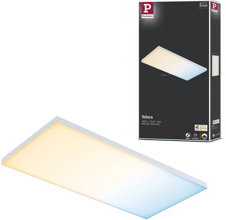 Panel LED Paulmann inteligentny dom Zigbee 3.0 Velora kątowy 595x295 mm 15,5W 1600lm przestrajalny biały biały ściemnialny