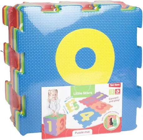 Toi-toys toi zabawki małe gwiazdki puzzle piankowe mata figurki 10 szt