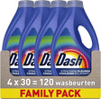 Detergent w płynie do prania Dash – jaskrawe kolory – 4 x 30 prań