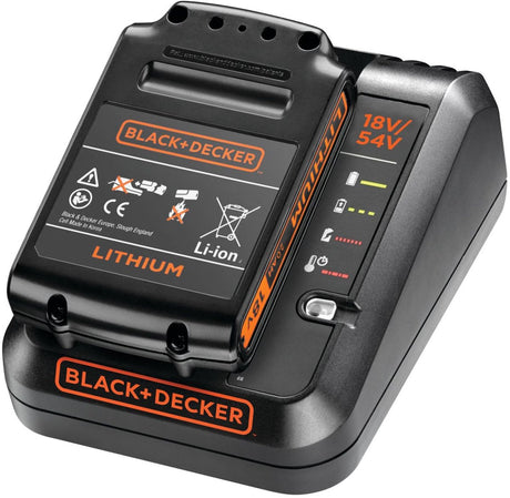 Zestaw startowy Black+decker: akumulator 18v 2.0ah + ładowarka 2a - bdc2a20-qw