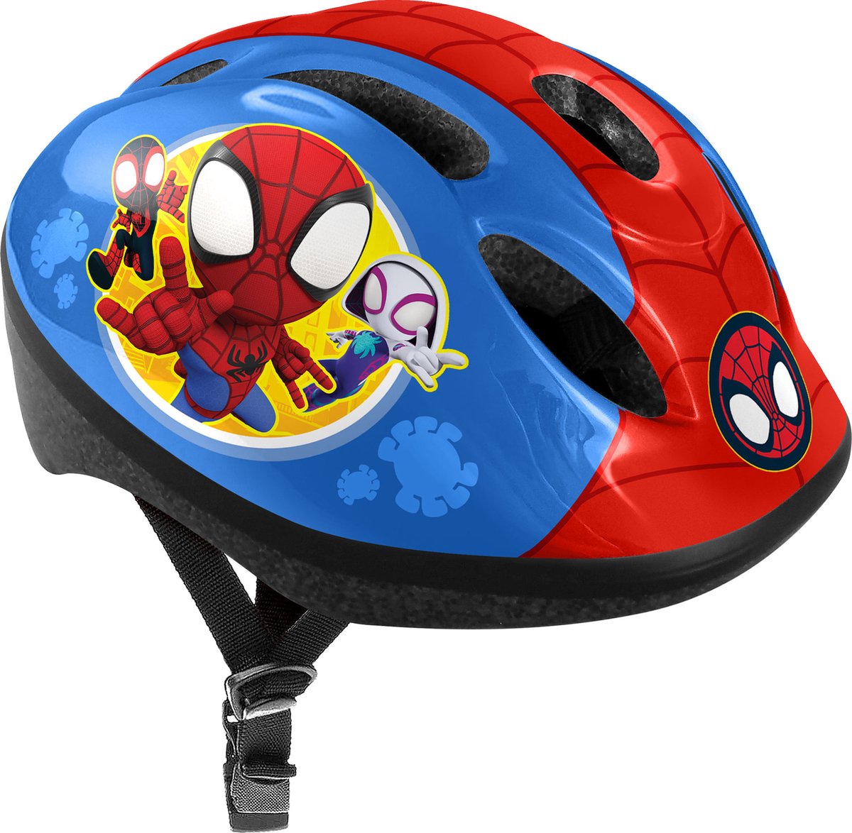 Marvel Spidey rower hełm regulowany niebieski czerwony rozmiar 52-56 cm (s)