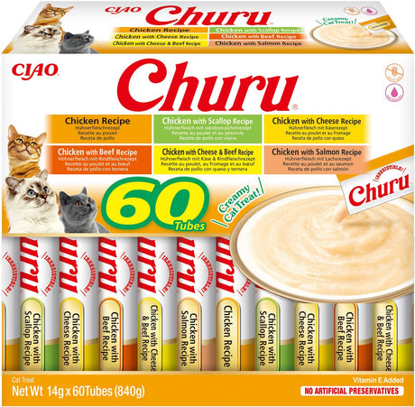 Ciao churu kot puree z kurczaka 60x14 gr