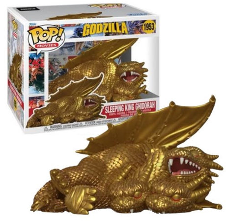 Funko godzilla super-wielkiego popu! filmy figurka winylowa śpiący król ghidorah 15 cm pop! postać