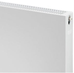 Plieger compact paneelradiator type 22 vlak - wit - 60 x 40 cm