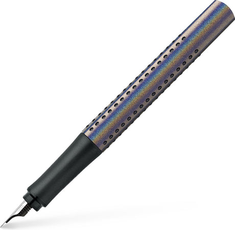 Pióro wieczne Faber-Castell - uchwyt glam - f - srebrny - fc-140843