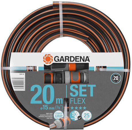 Wąż ogrodowy Gardena Comfort Flex - 15 mm (5 8 ) - 20 m - z akcesoriami