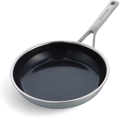 Wielowarstwowa patelnia Kitchenaid ø28cm - stal nierdzewna - indukcyjna - nieprzywierająca - nie zawiera pfas