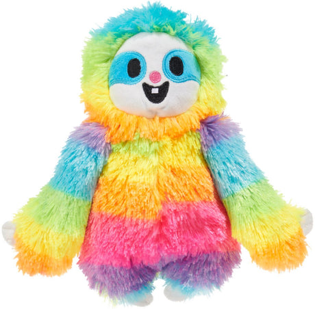 Bark - good vibes gary - luiaard - pluche - regenboog - 25x22x12 cm one size