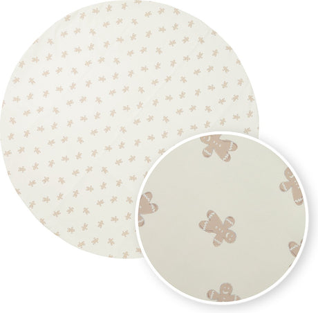 Meyco Baby Piernikowa mata do krzesełka do karmienia - ⌀110cm - miękki piasek