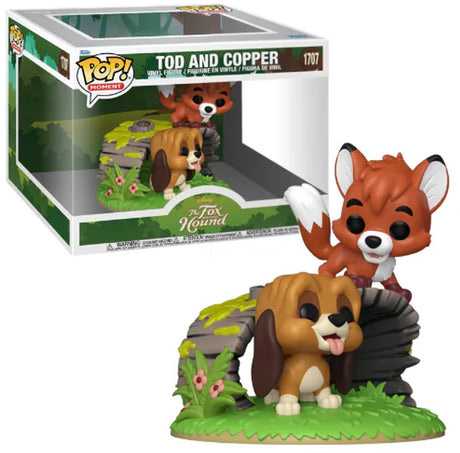 Funko cap und capper tod i miedziana (pop! moment) winylowa figurka 1707 unisex pop! - neutralny - standardowy