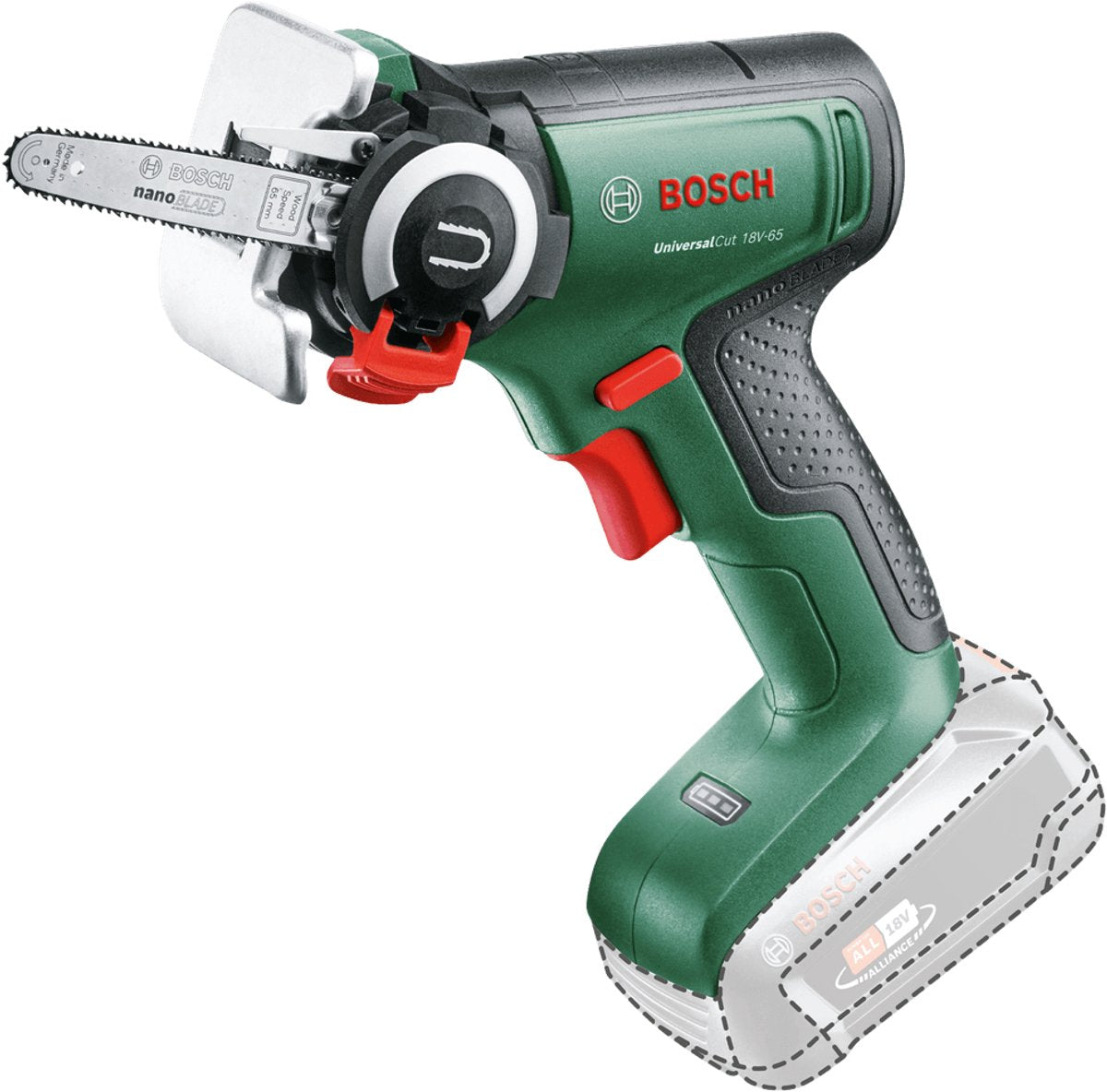 Bosch universalcut 18v-65 - bez akumulatora 18v i ładowarki