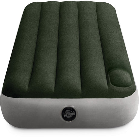 Intex junior podwójny materac dmuchany durabeam z wbudowaną pompką nożną - 191x76x25cm