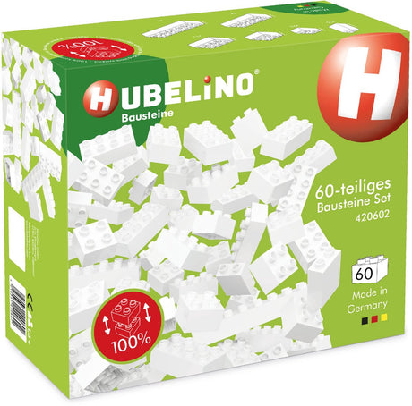 Klocki Hubelino białe - 60 szt.