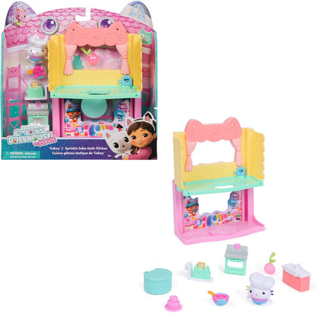 Domek dla lalek Gabby Domek dla lalek Gabby film - ciasto Cakey - smaczny zestaw kuchenny