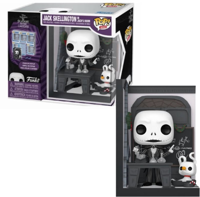 Funko-pop! Zakamarki: Koszmar przed Bożym Narodzeniem – Jack Skellington w pokoju Jacka