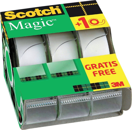 Taśma samoprzylepna Scotch magic 810 19mmx7,5m matowa 2+1 disp