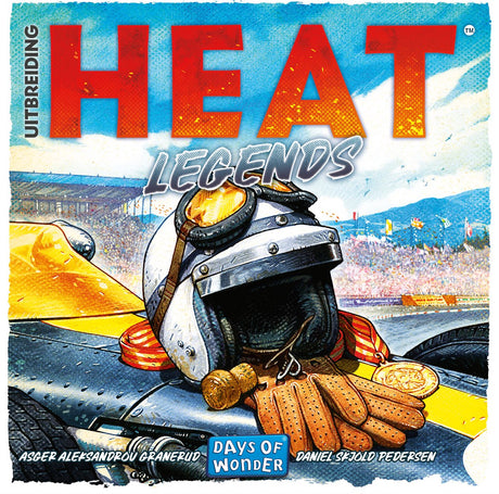 Legendy Days of Wonder Heat - dodatek - gra planszowa wyścigowa - legendarni kierowcy