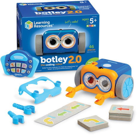 Materiały dydaktyczne botley® 2.0 robot kodujący - robot programowalny - zestaw podstawowy - 5+