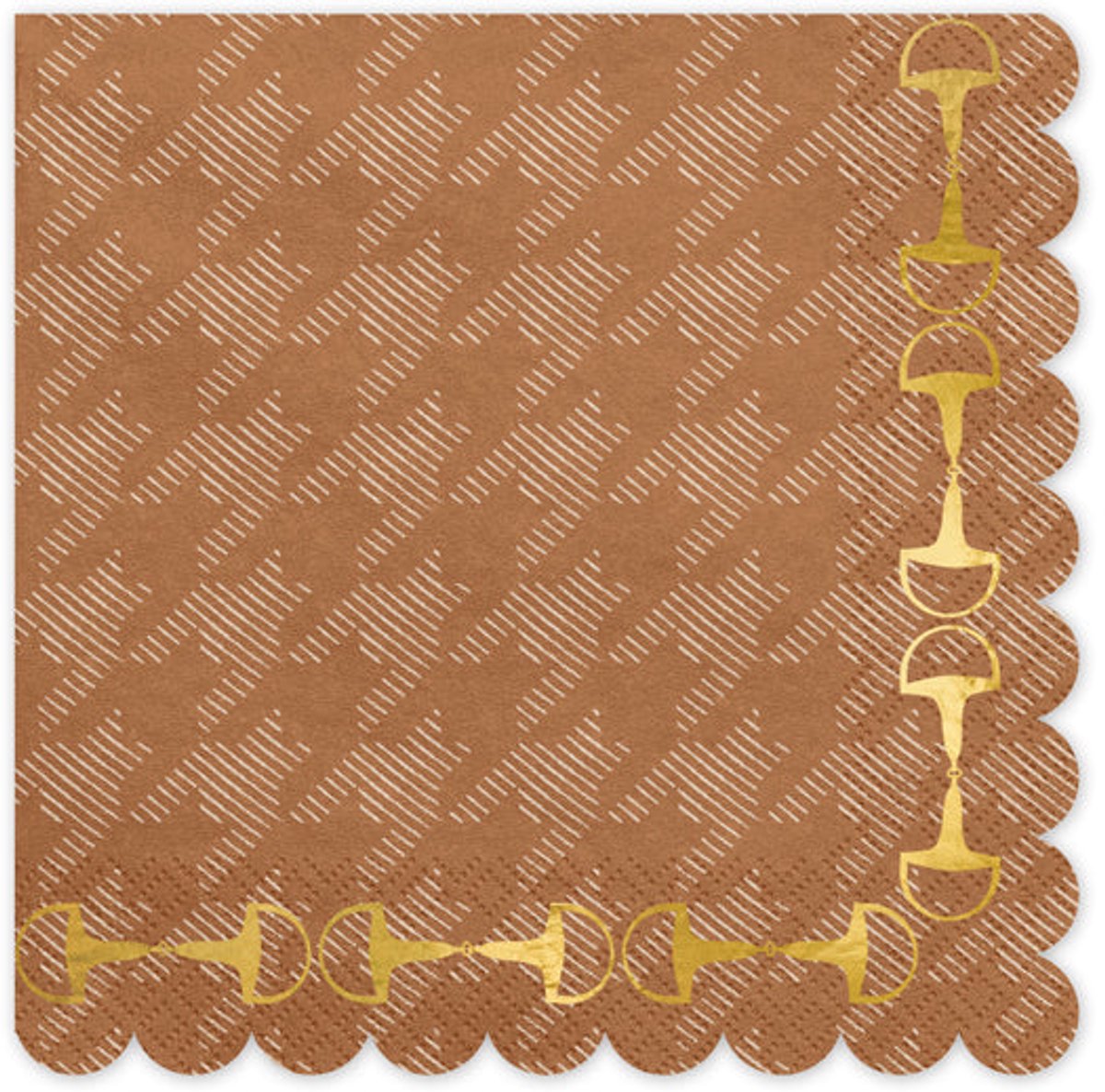 Partydeco 12 serwetek steigbögel 33x33 cm