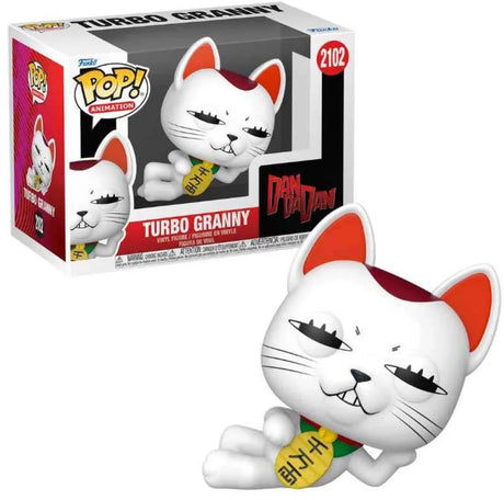 Funko dandadan turbo babcia winylowa figurka 2102 unisex pop! - neutralny - standardowy