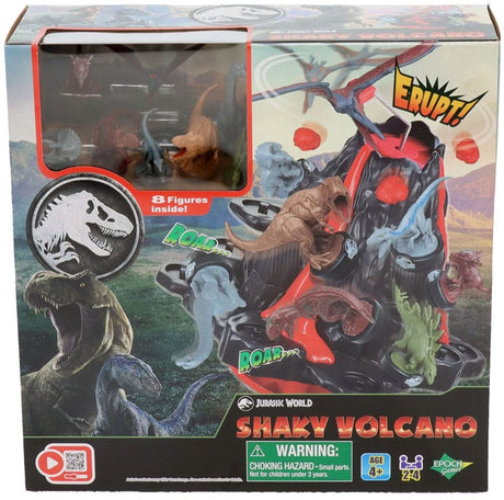 Gry z epoki Jurassic World Shaky Volcano dziecięca zabawa
