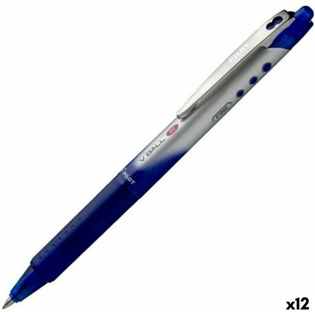 Pióro pilotowe v-ball 07 rt 0,7 mm niebieska kulka 12 sztuk