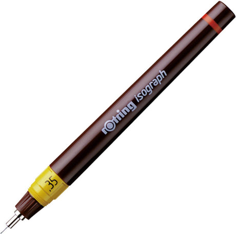 Pióro do rysunków technicznych Rotring isograph | 0,35 mm | cienkopis z możliwością ponownego napełniania