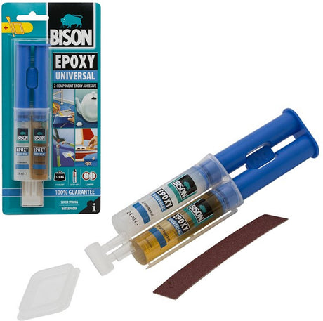 Klej epoksydowy Bison uniwersalny - 2 składniki - 24ml