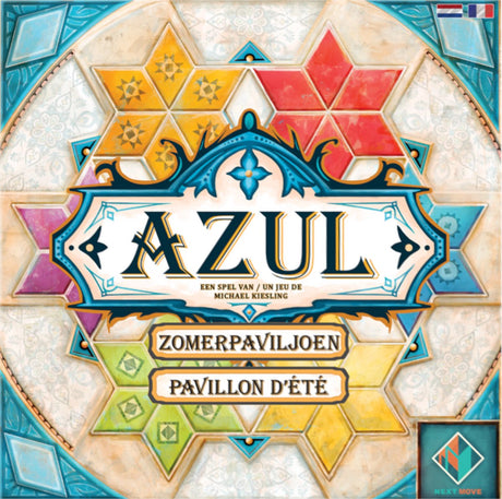 Gry typu Next Move - pawilon letni Azul - gra planszowa - odpowiednia dla 2-4 graczy