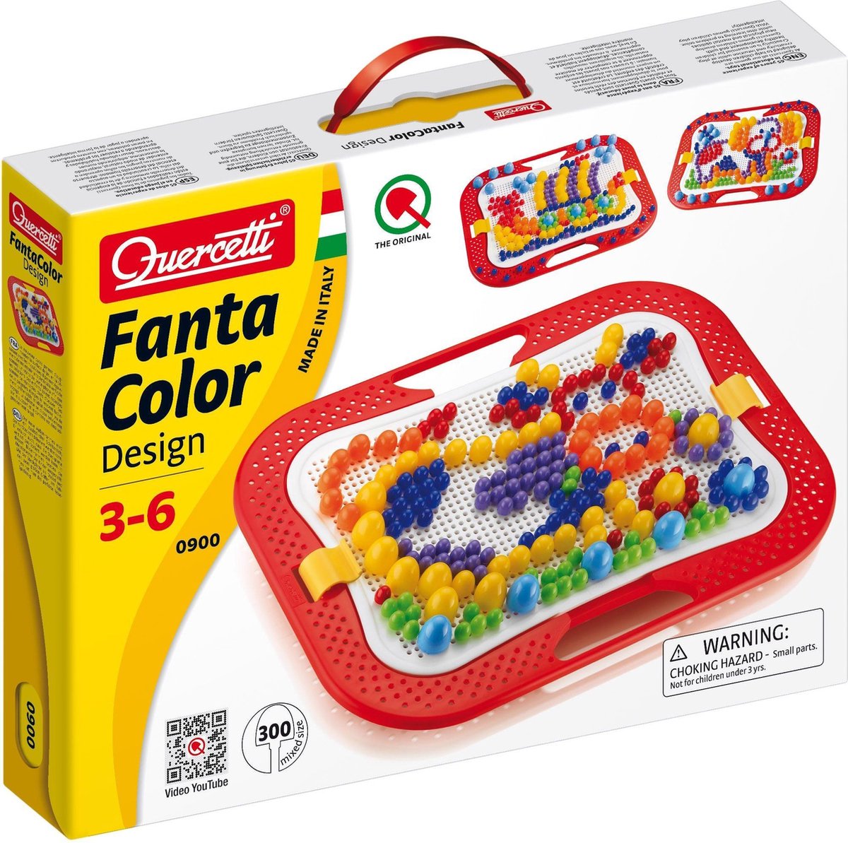 Quercetti fantacolor wzór, 300 szt