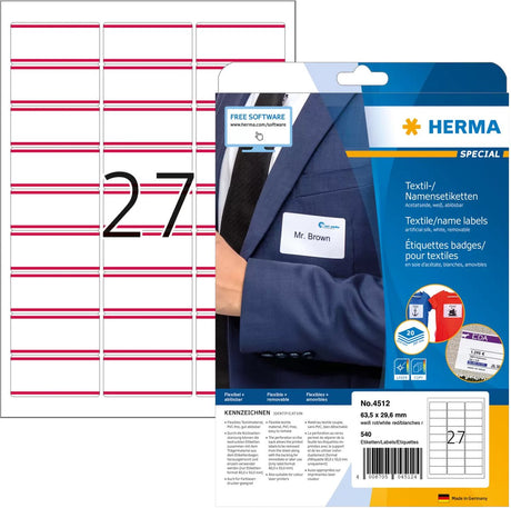 Etykietuje hermę