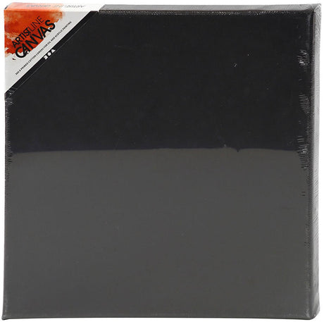 Creativ Company ArtistLine Canvas Black 30x30 cm, 10.