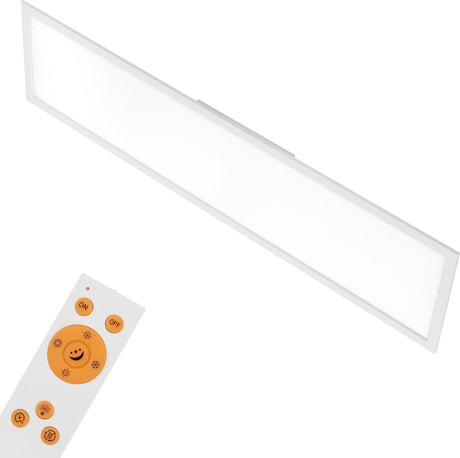 Briloner piatto - lampa sufitowa - lampa sufitowa z możliwością ściemniania - regulacja temperatury barwowej - pilot - LED - 36w - 3800 lm - biały - 1 -20 m