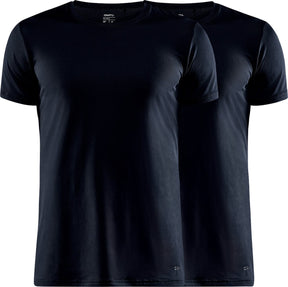 Męska koszulka termoaktywna Craft core dry tee multi 2-pak m - czarna