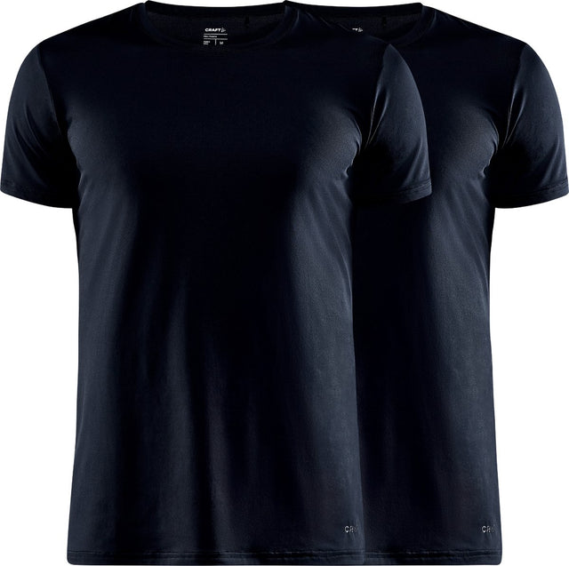 Męska koszulka termoaktywna Craft core dry tee multi 2-pak m - czarna