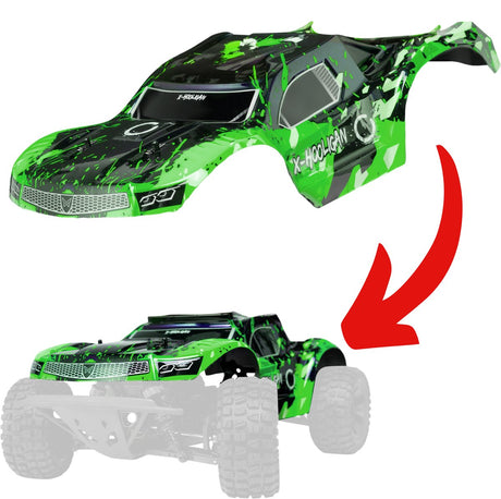 Nadwozie Overmax X-Hooligan – Karoseria samochodu RC – Zamienna maska do