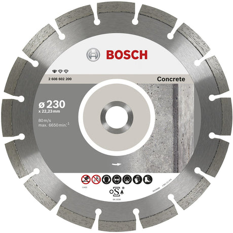 Tarcza diamentowa Bosch 10x prof beton 230 22,23
