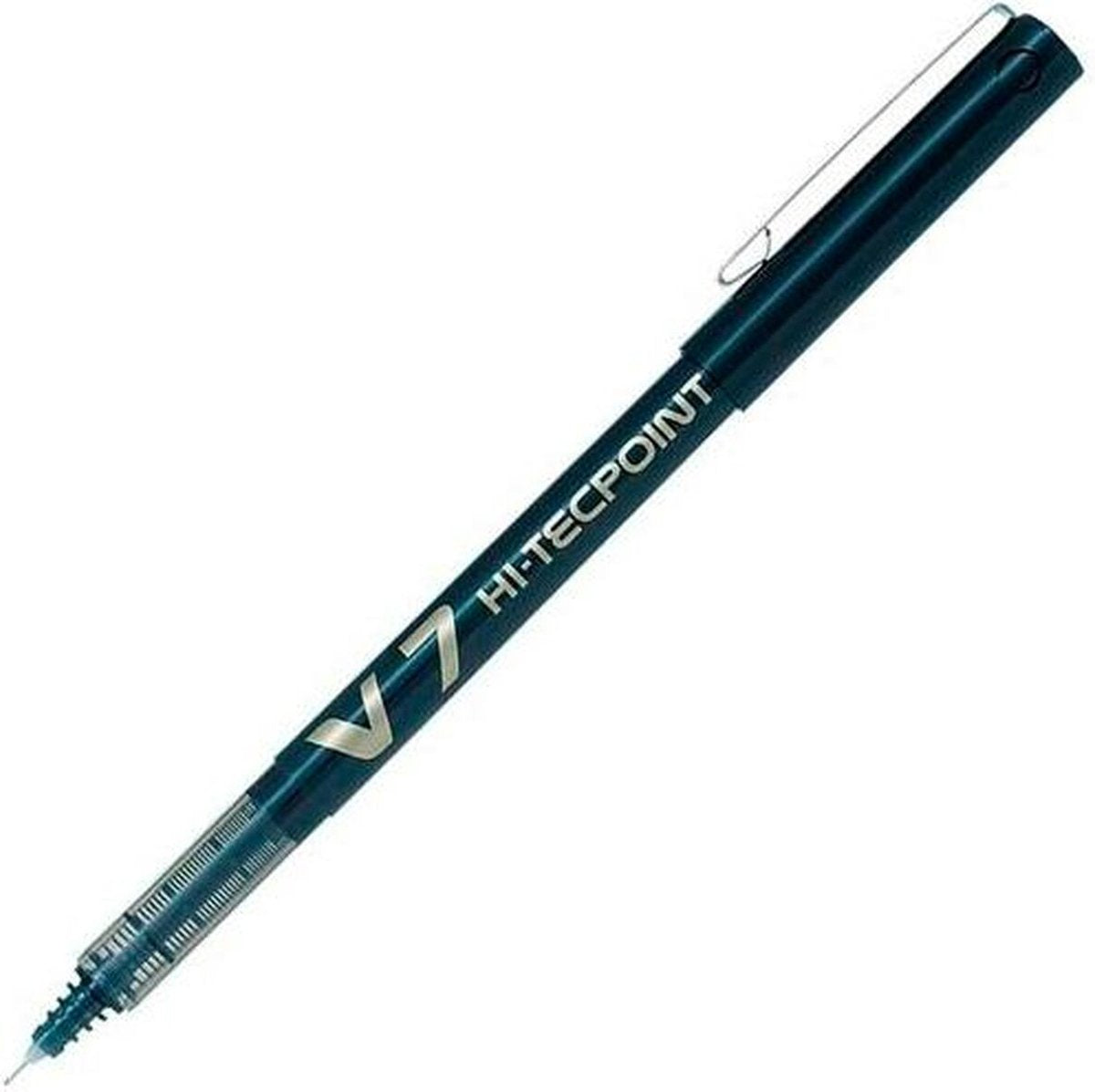 Pilot pen roller v7 czarna igła 0,5 mm (12 sztuk)