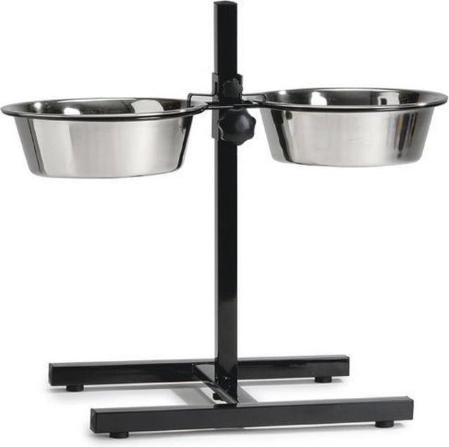 Beeztees standard - miska na karmę i wodę dla psa - czarna - 28 cm 28