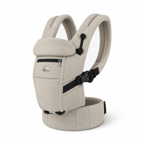 Deryan ergonomische draagzak - 4-in-1 - buik- en rugdrager - cream