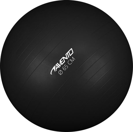 Avento fitnessbal -gymbal - ø 65 cm - zwart