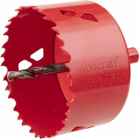 Wolfcraft - otwornica 83mm - wiertło do otworów bim 83 mm - 5476000