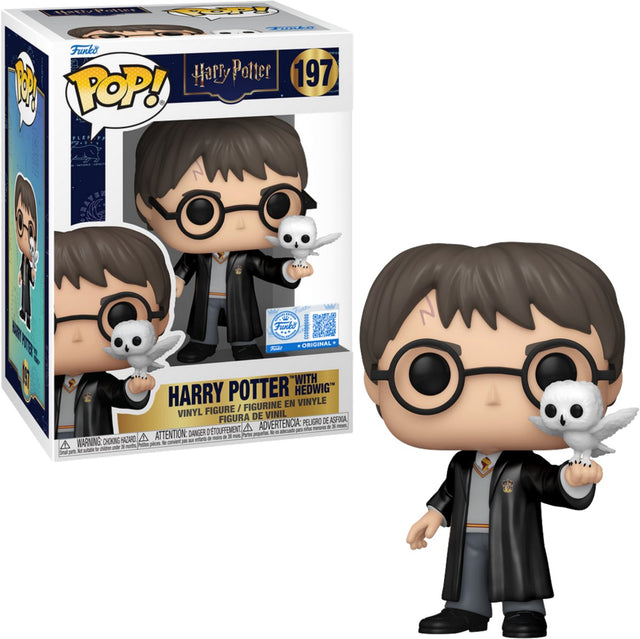 Funko-pop! Harry Potter 197 Harry z Hedwigą na wyłączność